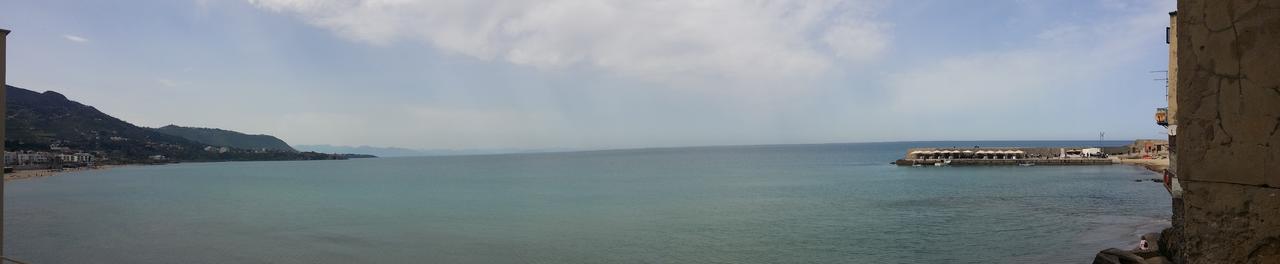 Balcone Sulla Spiaggia Cefalú Exterior foto